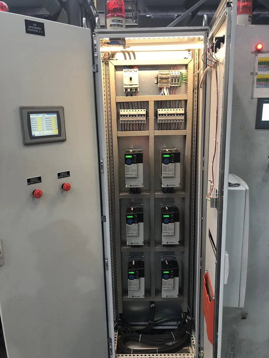 Sistema de control enfriadores Est�ticos n�3 y 4 para Talleres Elecmetal - Vista 6