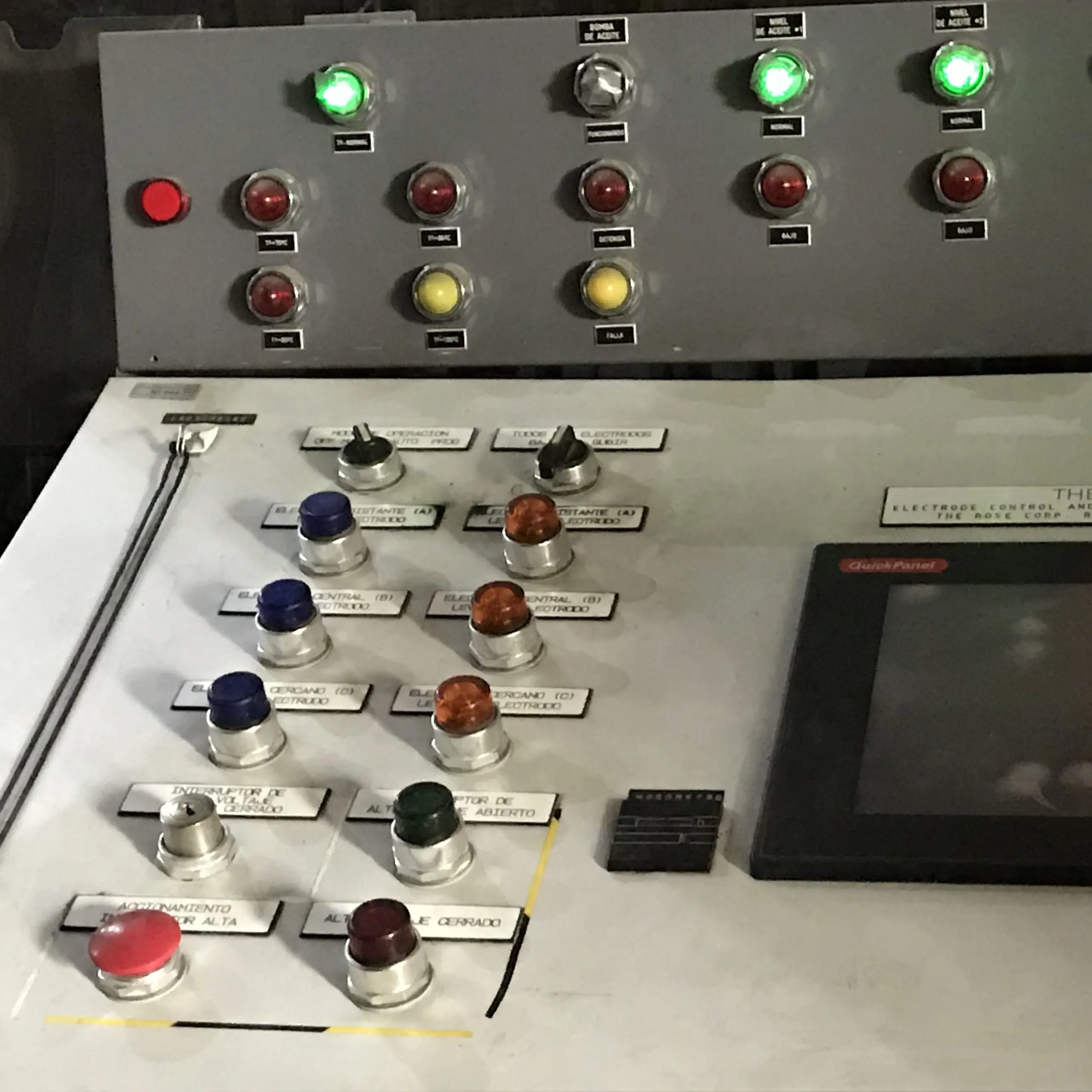 Sistema de Control y Seguridad Horno EAF - Vista 2